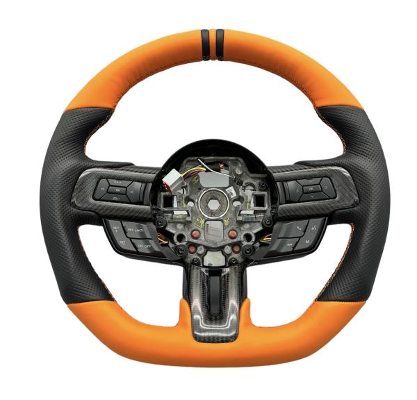 Ford Mustang V + VI  GT500 2017  Lenkrad neu beziehen